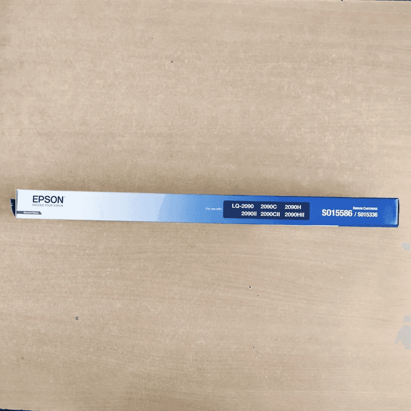 Epson LQ-2090 Ribbon Cartridge (S015586 / S015336) Printer For LQ-2090, LQ-2090II & 2090H Series Printers [PACK OF 2] view 2