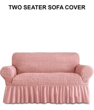 Cortina 2 Seater Polyester Sofa Cover ( Pack of 1 )