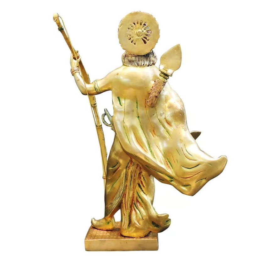 Brass Showpiece Ram Ji God Idol Statue (BSMAS1358 J) view 3