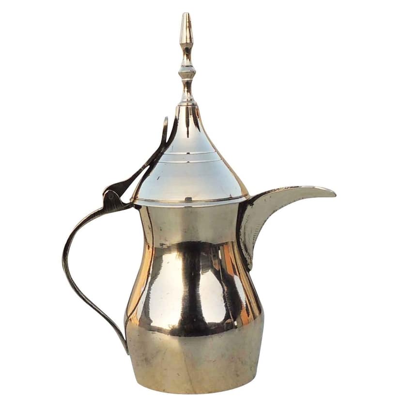 Brass Showpiece Arabic Dallah, Coffee Tea Pot (ZMAS581 D) view 3