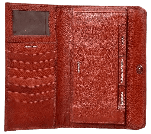 LEATHERMAN LEATHER WOMENS PASSPORT WALLET-1714_tn view 2