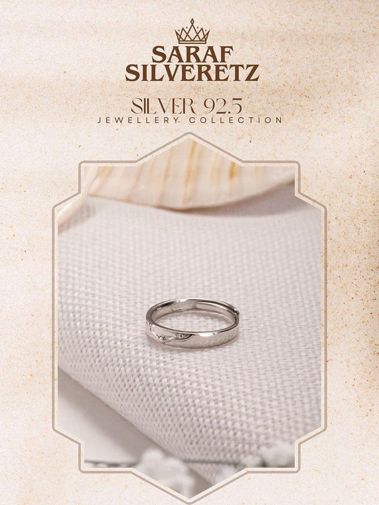 925 Sterling Silver Engraved Promise Finger Band Ring view 9