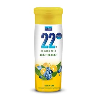 VI-JOHN 22 Degree Cooling Ayurvedic Talc Beat The Heat(Neem+Lime) 100g (Pack of 12)