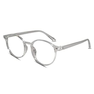 Transparent Round Eyeglasses For Men & Women LKE1012-TRANS