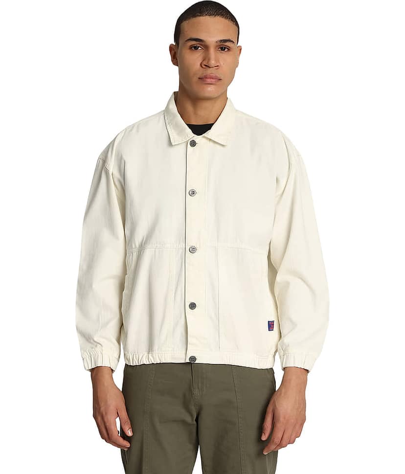Bene Kleed Cotton Men's Casual Jacket - Off White ( Pack of 1 ) view 8
