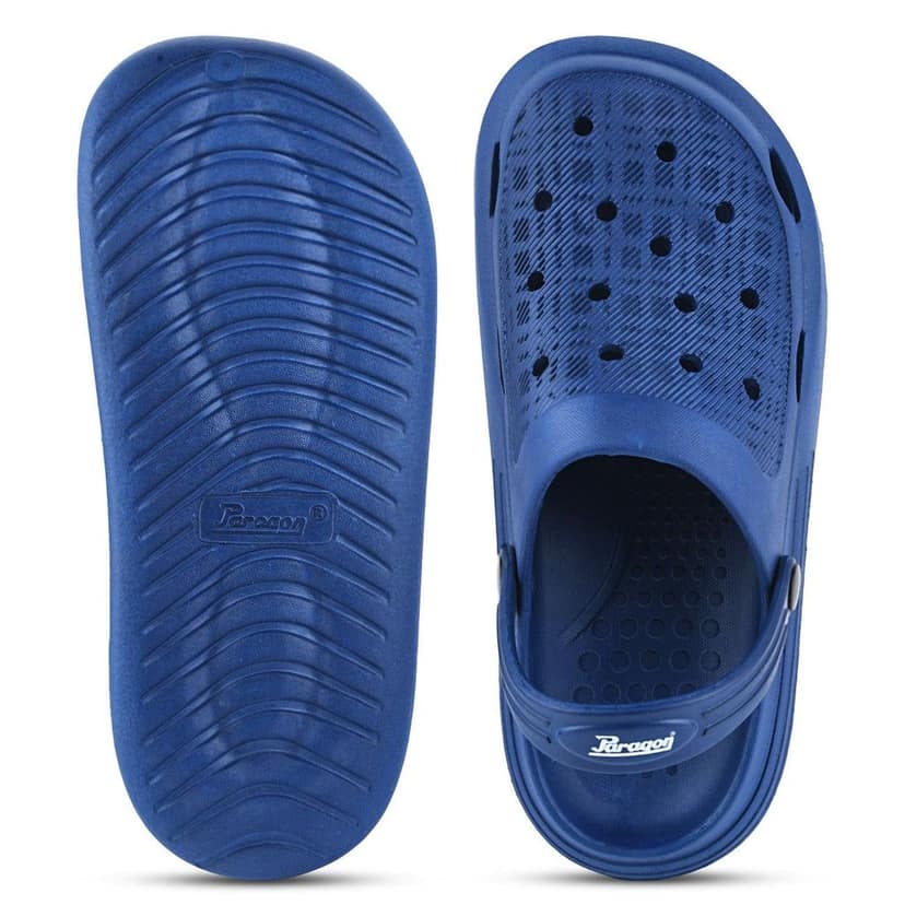 Paragon Blue Easy-to-wear Easy-to-wash Lightweight Clogs for Men view 5