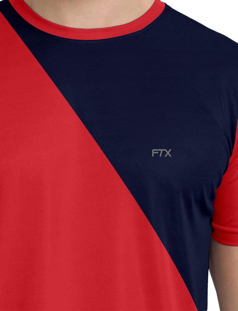 FTX Men Drifit Colorblock Half Sleeve Tshirt view 3