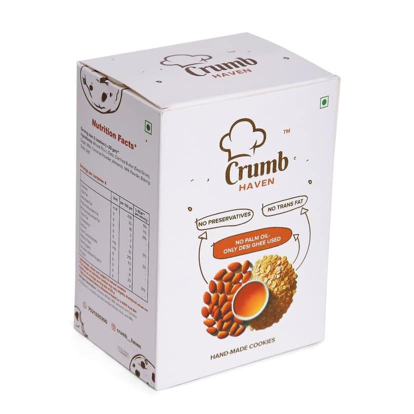 Almond Oat Cookies (pack of 4) view 3