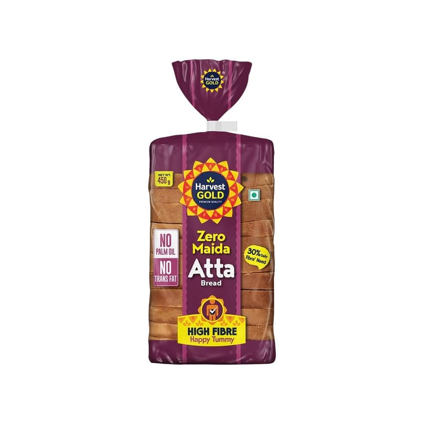 Harvest Gold Atta Whole Wheat Bread