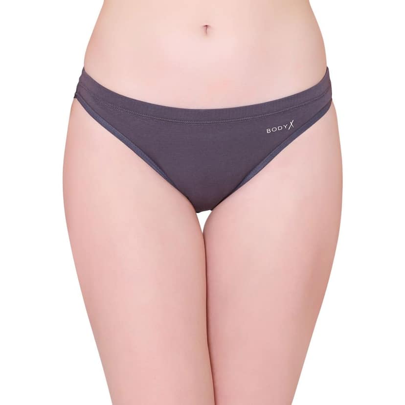 Bodyx women's combed cotton assorted Bikini Panty Pack of 3 ( BX508 ) view 2