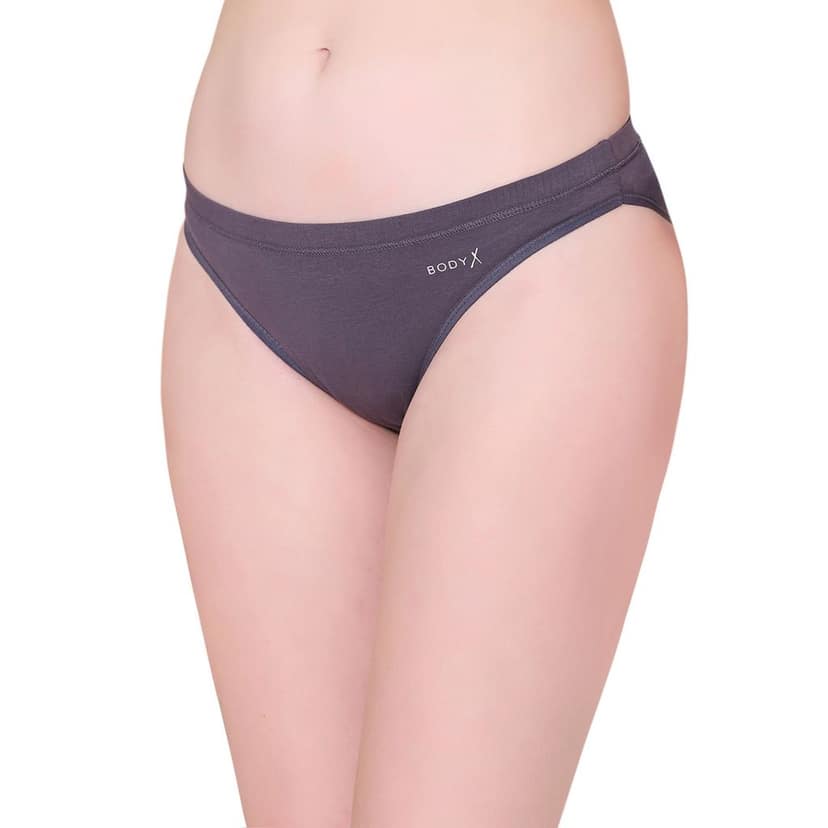 Bodyx women's combed cotton assorted Bikini Panty Pack of 3 ( BX508 ) view 4