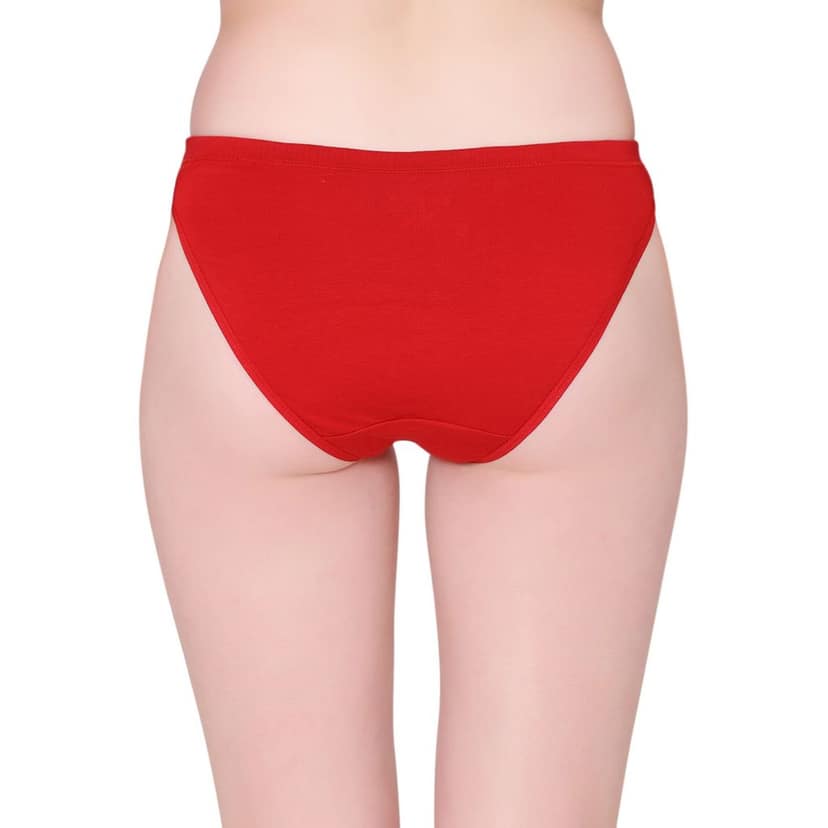 Bodyx women's combed cotton assorted Bikini Panty Pack of 3 ( BX508 ) view 5