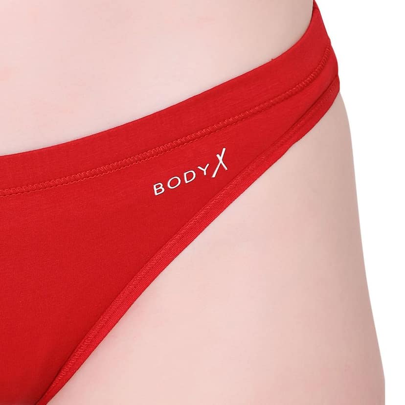 Bodyx women's combed cotton assorted Bikini Panty Pack of 3 ( BX508 ) view 6