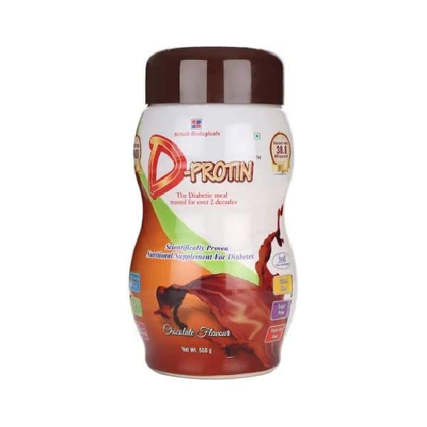 D Protin Powder Chocolate 500 Gms