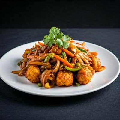 Veg Schezwan Manchurian
