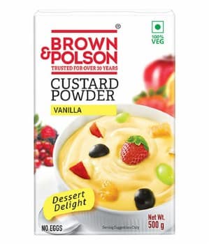Brown Polson Custard Powder Vanilla 100g