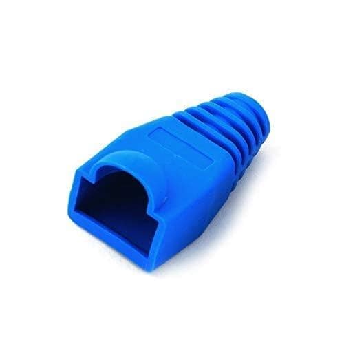 RJ45 Connector Boots Cat5E/Cat6 Plugs Silicone Caps for Network Cables (Pack of 50) view 2