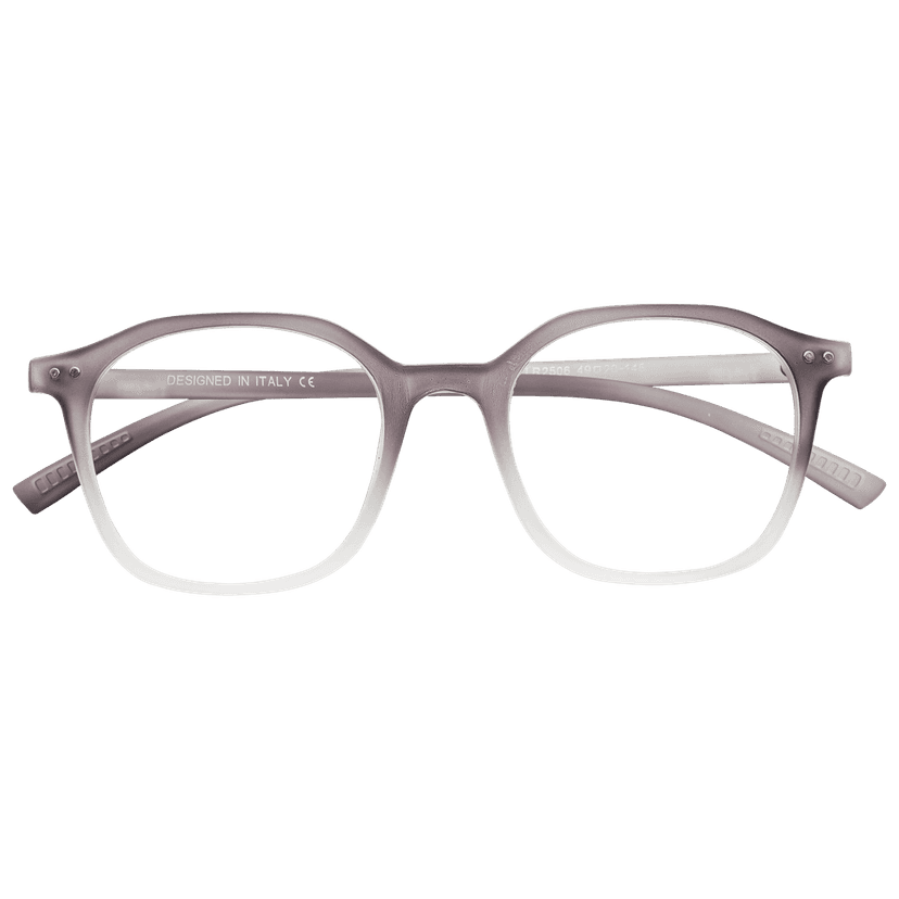 Transparent Full Rim Rectangle Eyeglasses view 2