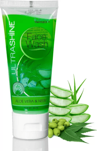 Ultrashine Aloevera Face Wash 600 Ml