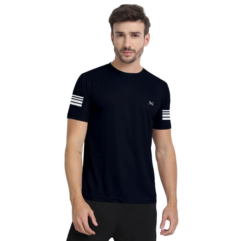 FTX Men Solid Round Neck Tshirt Pack Of 3 view 6