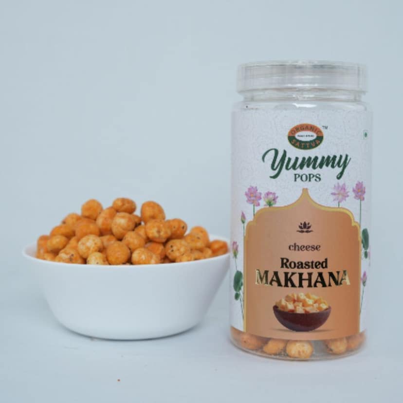 Indulgent Masala & Cheese Pack | Cheese Flavoured Makhana, Cream & Onion Makhana, Mumbai Chat Makhana, Peri Peri Masala Makhana | Pack of 4 - 324 gm - Pack of 4