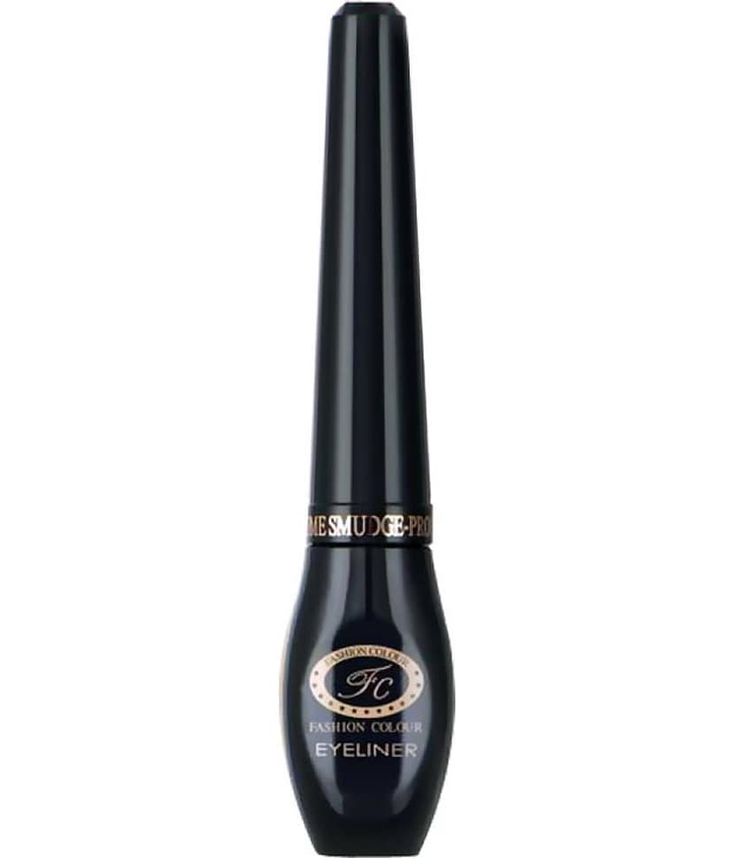 Fashion Colour - Black Matte Eye Liner Liquid ( Pack of 1 ) view 2