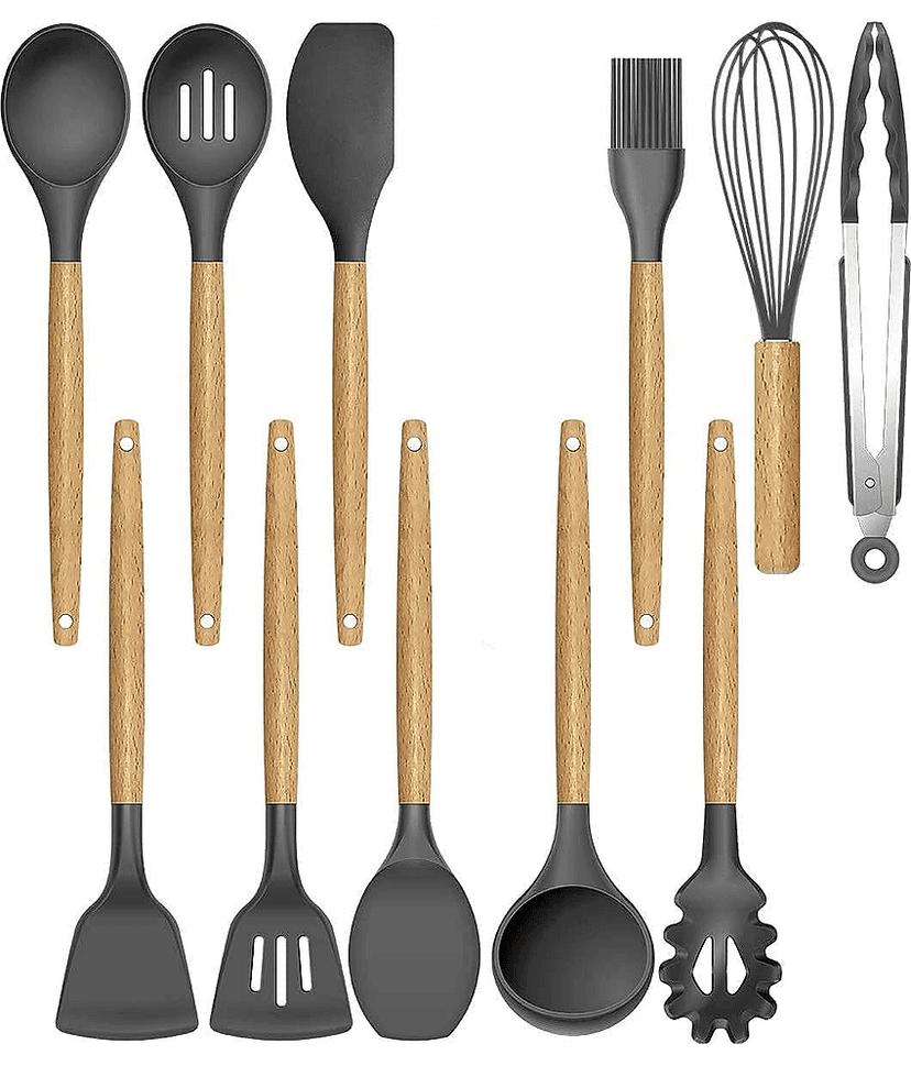 Saykhus Pink Wooden Cutlery Set ( Pack of 1 ) view 2