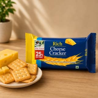 Rich Cheese Cracker, 45g - Rich Cheese Cracker, 45g