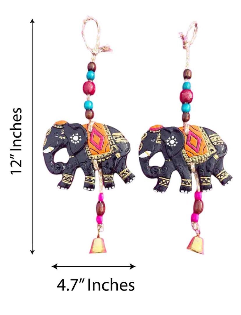 Elephant Wallhanging view 2