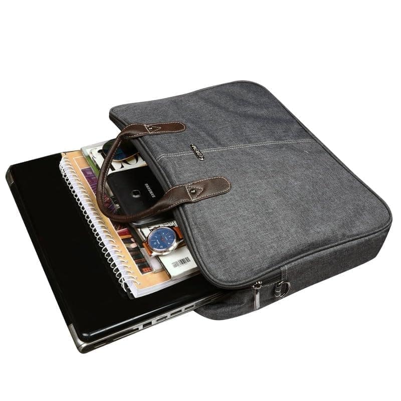 LOREM 10L Faux Leather Messenger Bag For Men & Women New-UF view 5