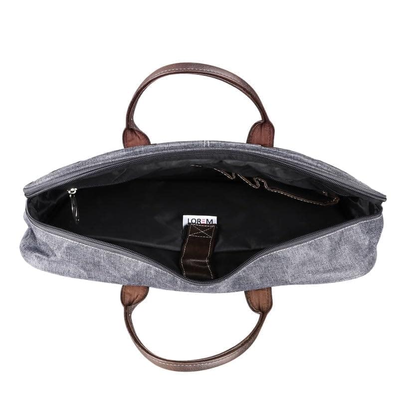 LOREM 10L Faux Leather Messenger Bag For Men & Women New-UF view 6