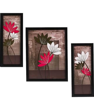 Indianara Synthetic Painting With Frame