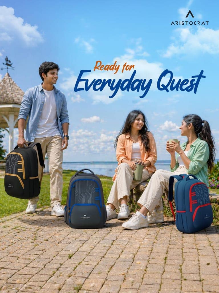 Circuit Casual Backpack 40L | 3 Compartments with Quick-Access Front Pocket | Padded Shoulder Straps & Side Bottle Holders | Office & Travel Backpack for Men & Women view 2