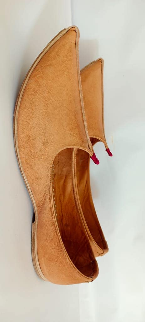 leather handmade mojari view 3