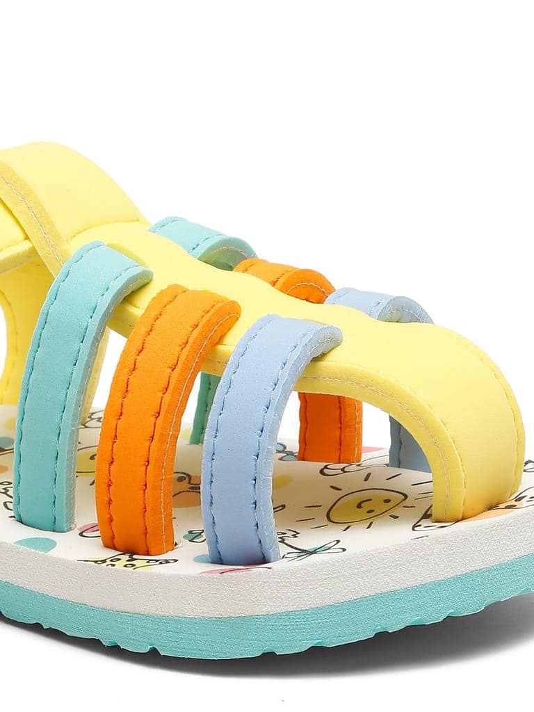 Premium Island Sandals - Yellow (Unisex) view 2