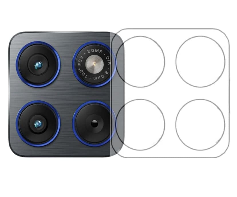 ISAAK Back Camera Lens Protector compatible for Moto Edge 70 (Pack of 1) view 3