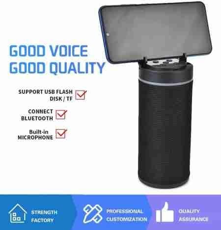 KT-125 Mini Handy Bluetooth Speaker Black view 2