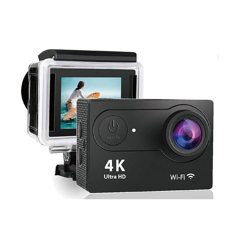 AUSHA 4K Ultra HD Action Camera with 60FPS, EIS Anti-Shake, Wi-Fi App Control, 170° Lens, Waterproof Case view 5