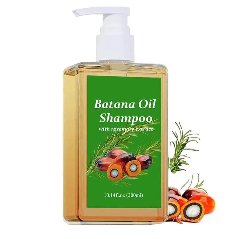 ELHAE Batana Oils Shampoo With Rosemary Extract | For All Hair Types | Nourishing Cleanser That Helps Moisturize & Strengthen Scalp and Hair | Gentle Use Daily Shampoo (300ml)