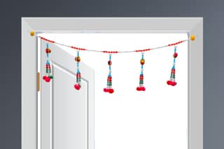 Pearl Archway Crystal Tassel