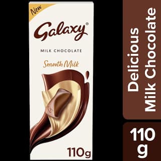 Galaxy Silky Smooth Milk Chocolate Bar, 110 G