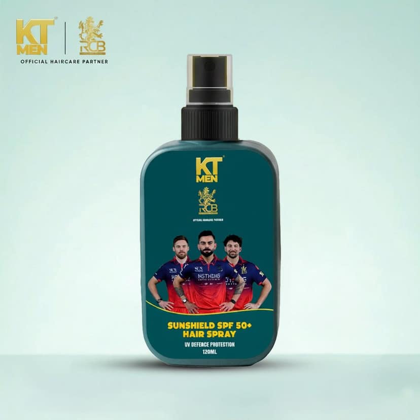 KT Men SunShield UV Protection Hair Spray - 120ml view 2