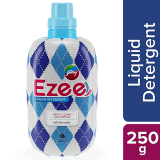 Godrej Ezee Liquid Detergent For Winter Wear - Woolmark Certified, 250 G Bottle