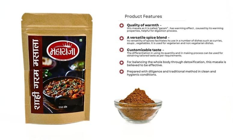 Shahi Garam Masala100g view 3