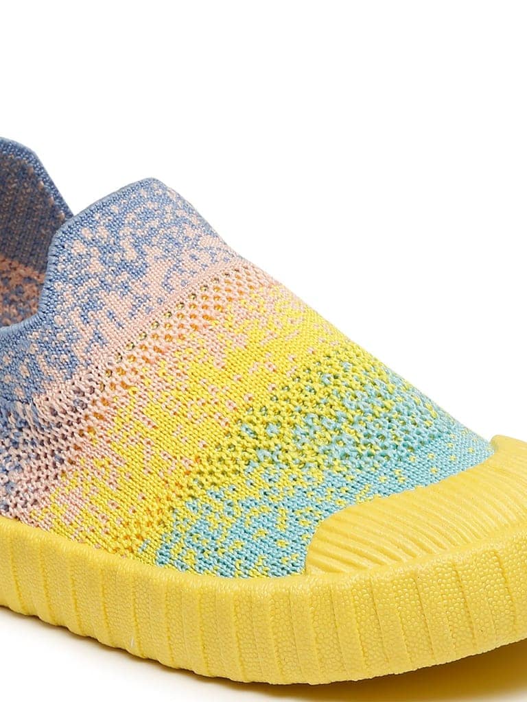 Ice Lolly Toddlers' First Step Shoes - Yellow (Unisex) view 2