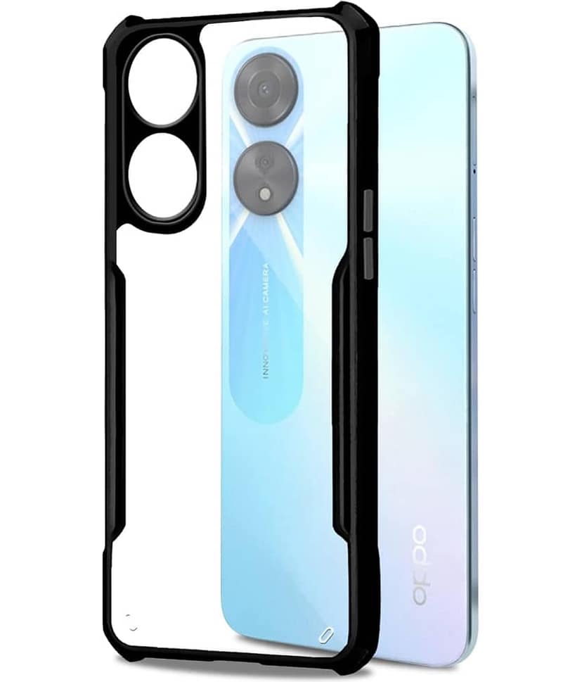 ZAMN Hybrid Covers Compatible For Polycarbonate OPPO A78 5G ( )