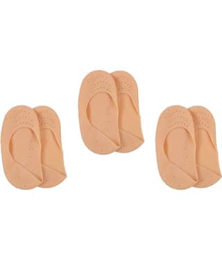 eComKaaj Silicone Smiling Foot Anti-Chapped Moisturizing Silicone Full Socks 3 Pair Free Size