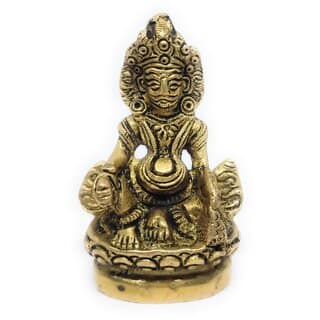 Ashtadhatu Kuber Ji Idol In Medium Size For Money, Status Prosperity