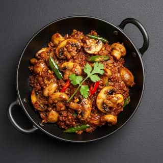 Mushroom Chilli