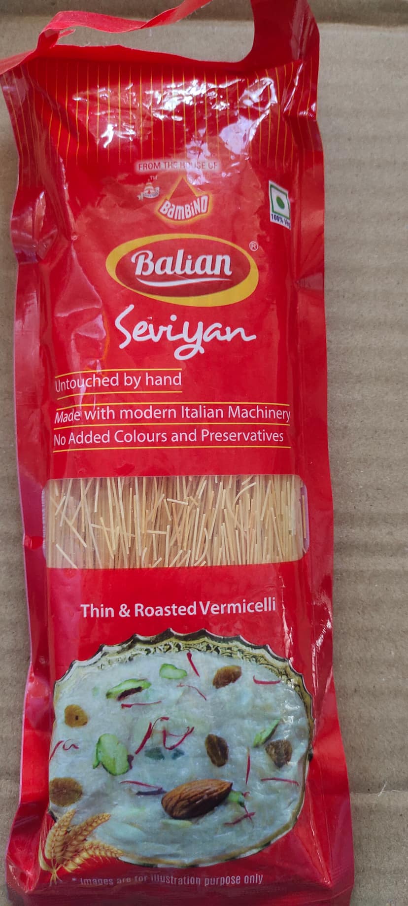 Bambino seviyan thin & roasted vermicelli